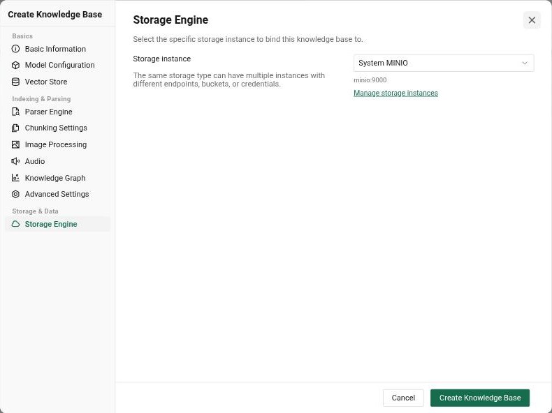 Tab Storage Engine