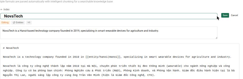 Chỉnh sửa trực tiếp một trang Wiki
